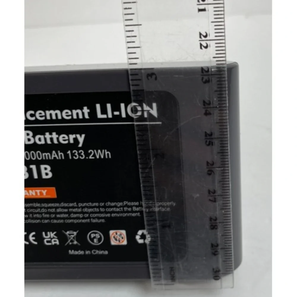 Battery DC31B‎ 22.2V 6000mAh 133.2Wh Replacement Li-ion Battery (5d7)